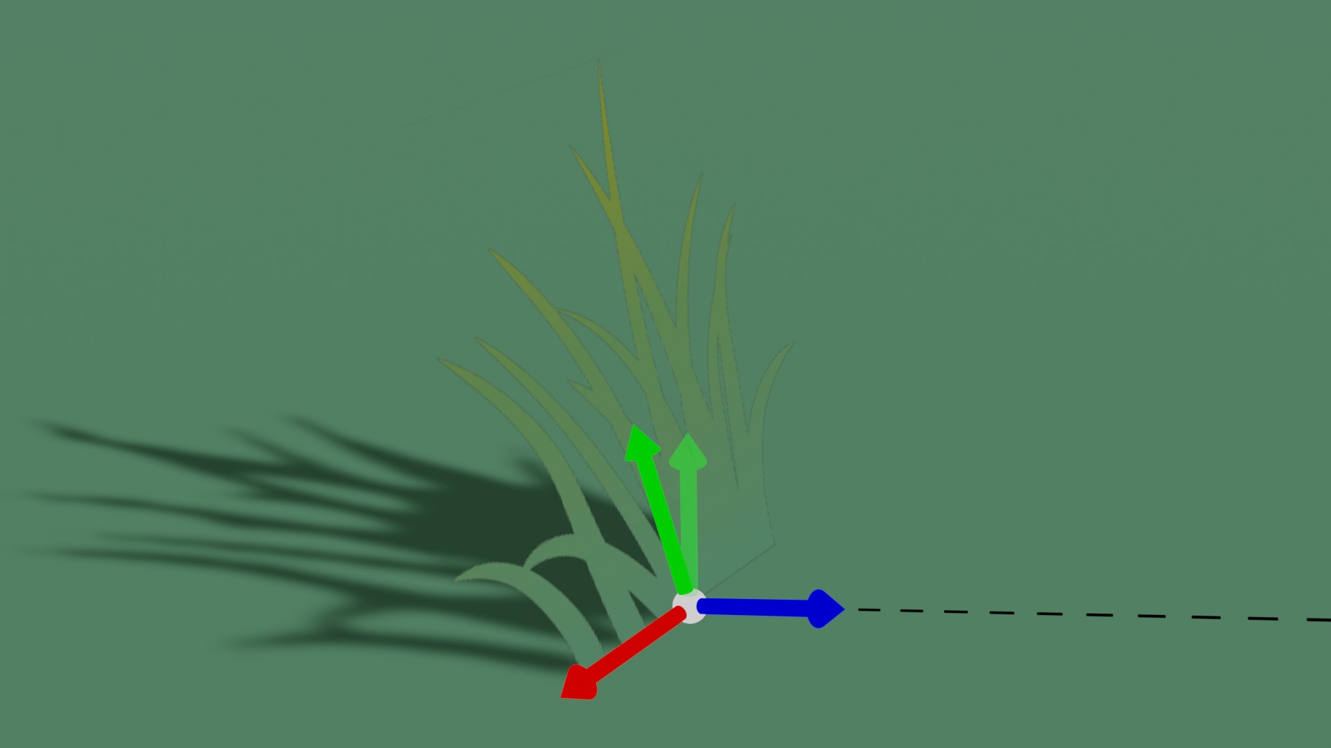 Grass LookAt visualization